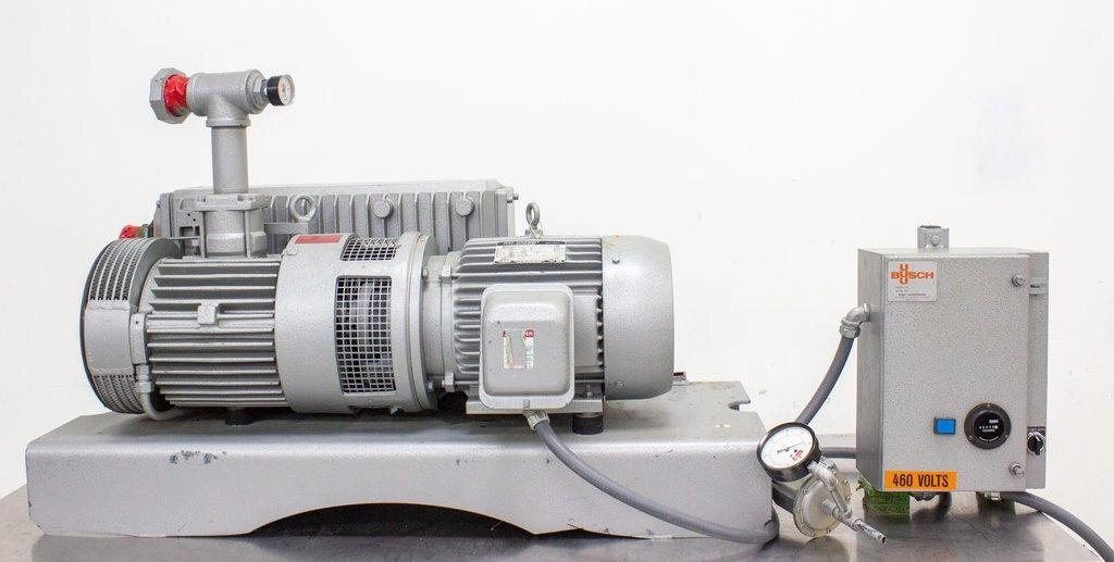 Busch RC-0250 Vane Vacuum Pump RC 0250-C406-1001 with Power Enclosure 0TMS-1-RC0250 - 3374725