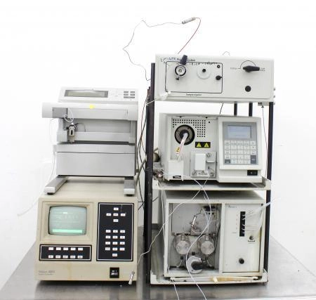 Waters Prep LC 4000 HPLC System with DSC, 2487 Dual λ Absorbance Detector - 3376837