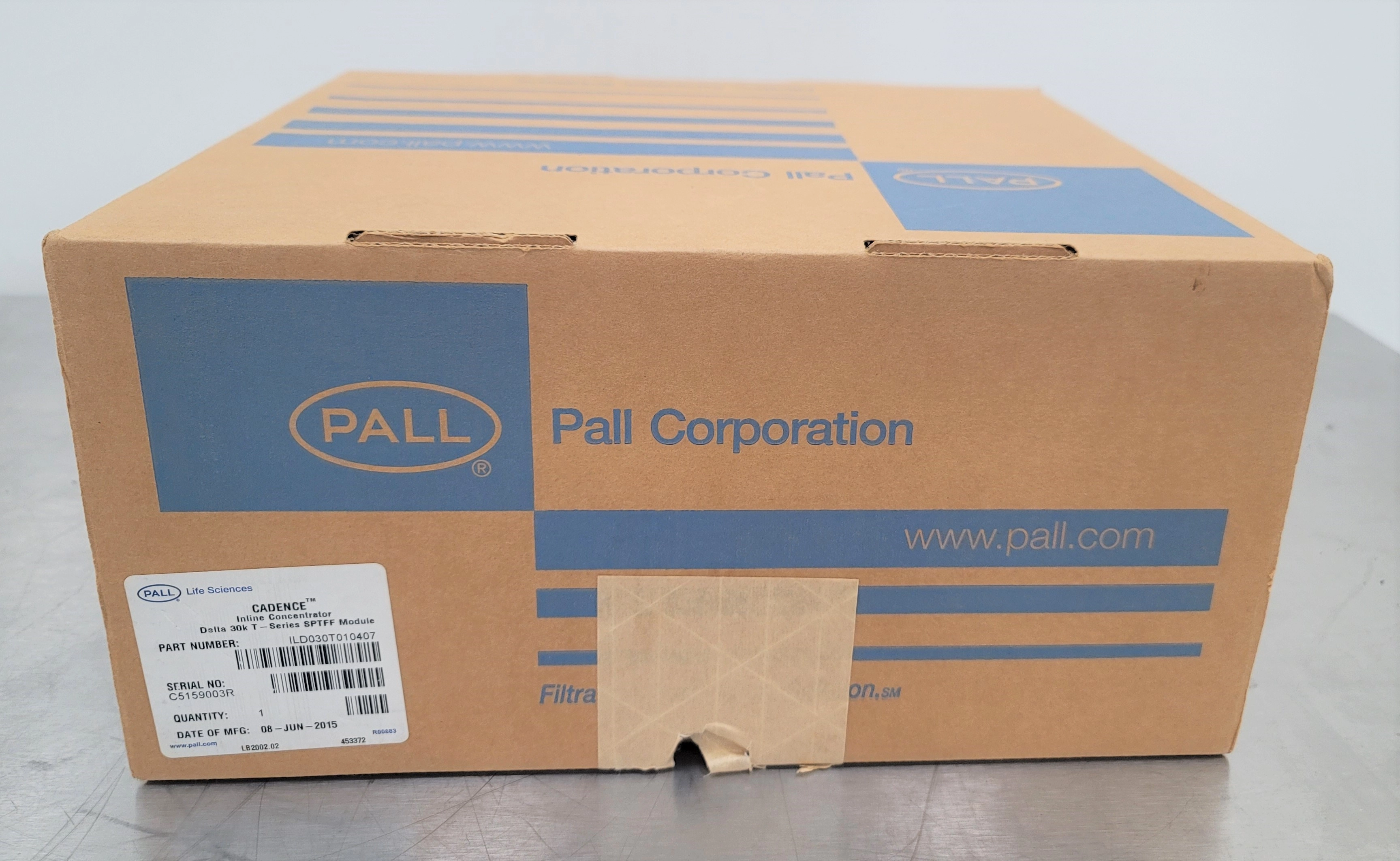 Pall Cadence Inline Concentrator TFF Module 30 kDa Regenerated Cellulose Delta 650cm - 3364028