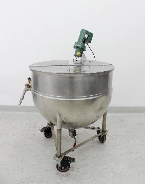 SPXFLOW EV1P25M Lightnin Mixer/Agitator with T150 Stainless Steel mixing Kettle 150G - 3377668