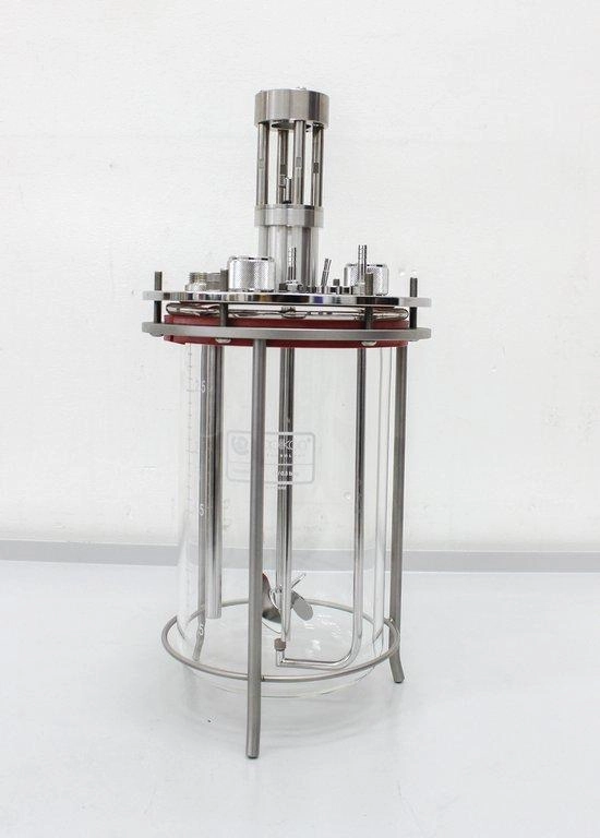 Applikon Biotechnology -1/0.5 barg Bioreactor Glass Vessel - Excellent Condition - 30-Day Warranty - 3377471