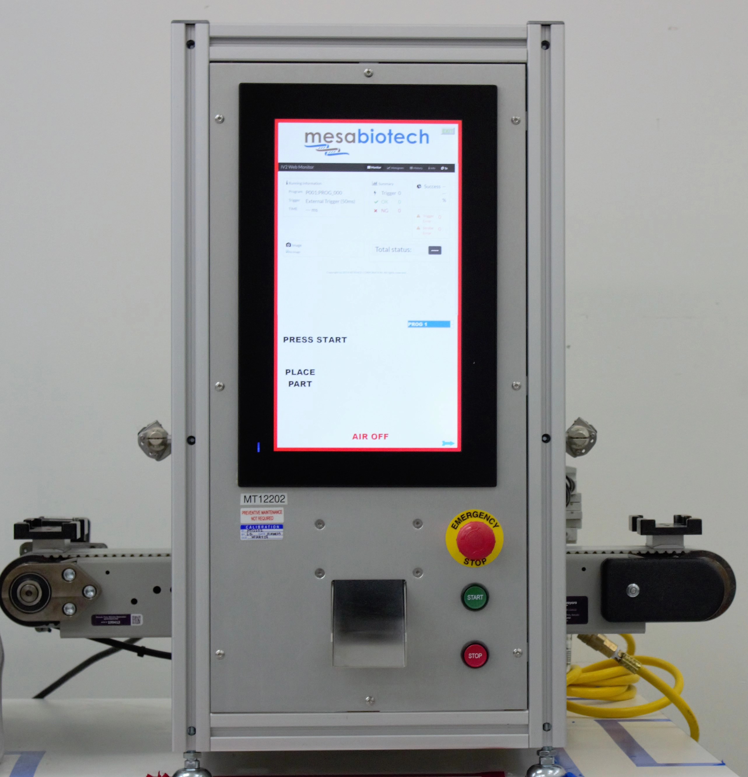 MesaBiotech 15000-000-000 Eight12 Automation Test Kit Inspection System - 3368521