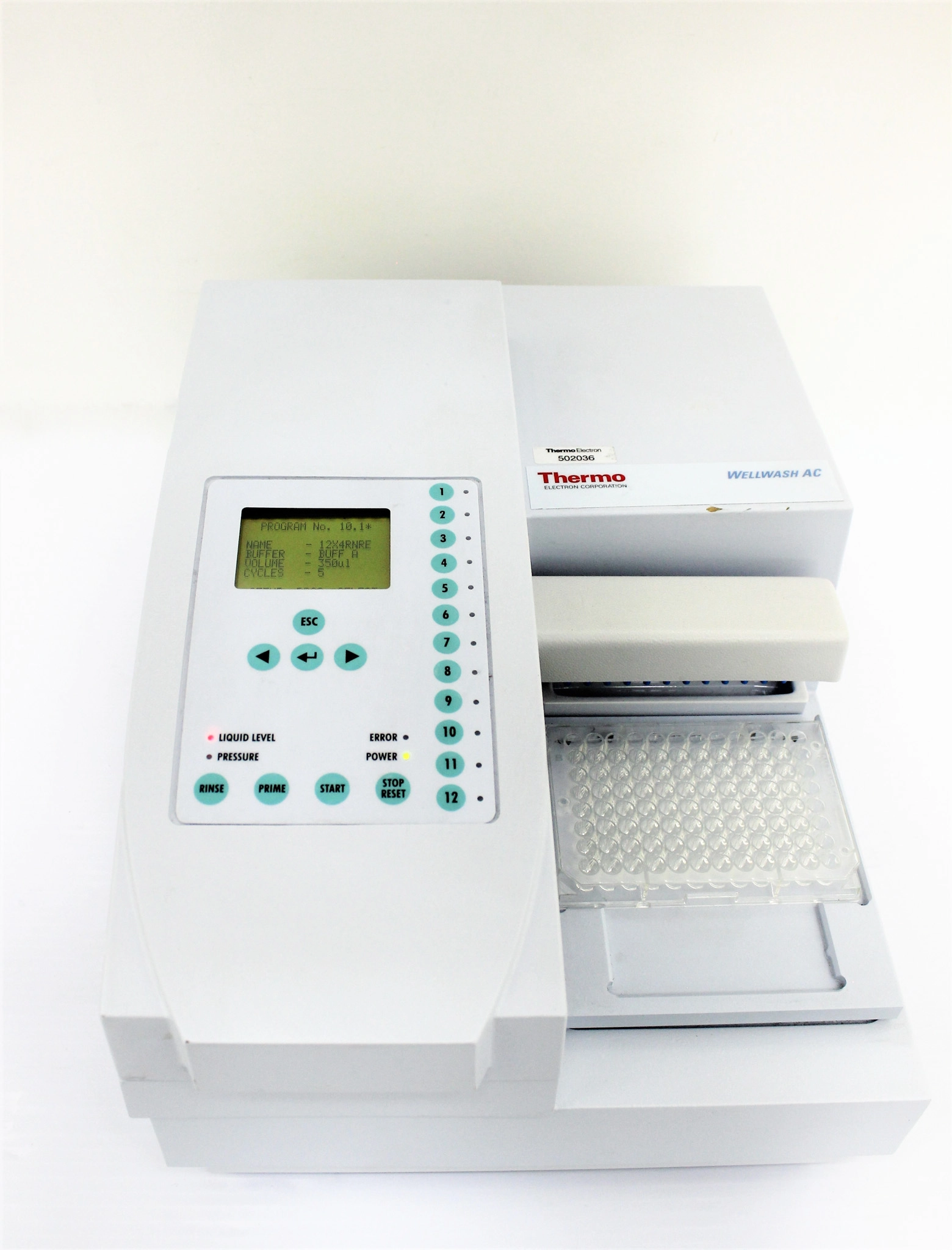 Thermo Electron Wellwash AC Microplate Washer 870 with LCD Display and Automatic Priming - 3364708