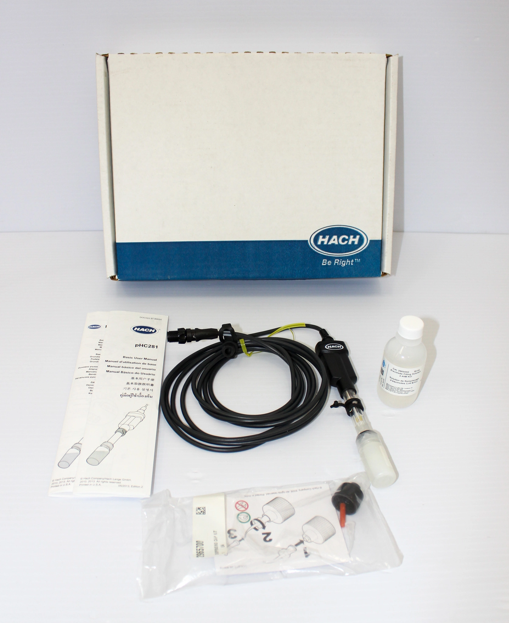 HACH PHC28103 IntelliCAL Laboratory pH Refillable Electrode - 3375907