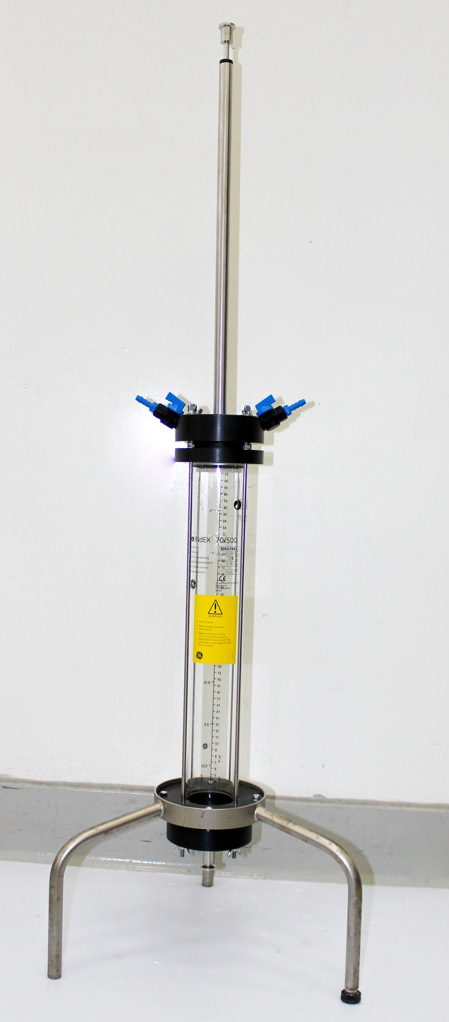 GE Healthcare Bio-Sciences Index Column 70/500 Chromatography Column with Stand - 3376200