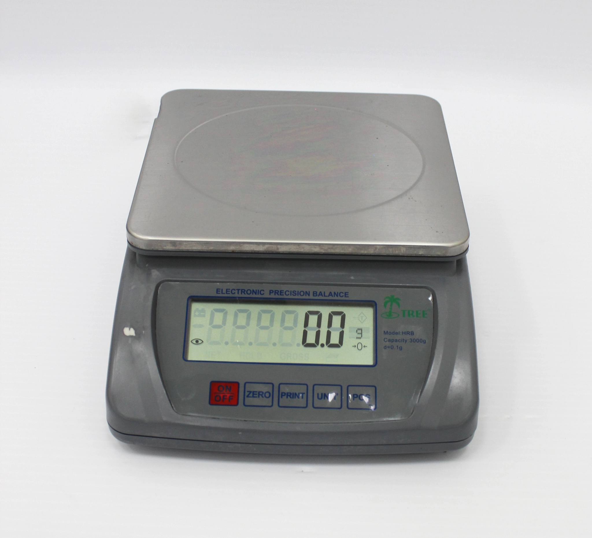 TREE HRB Series 3000g Electronic Precision Balance Scale w/ 30-Day Warranty - 3361669