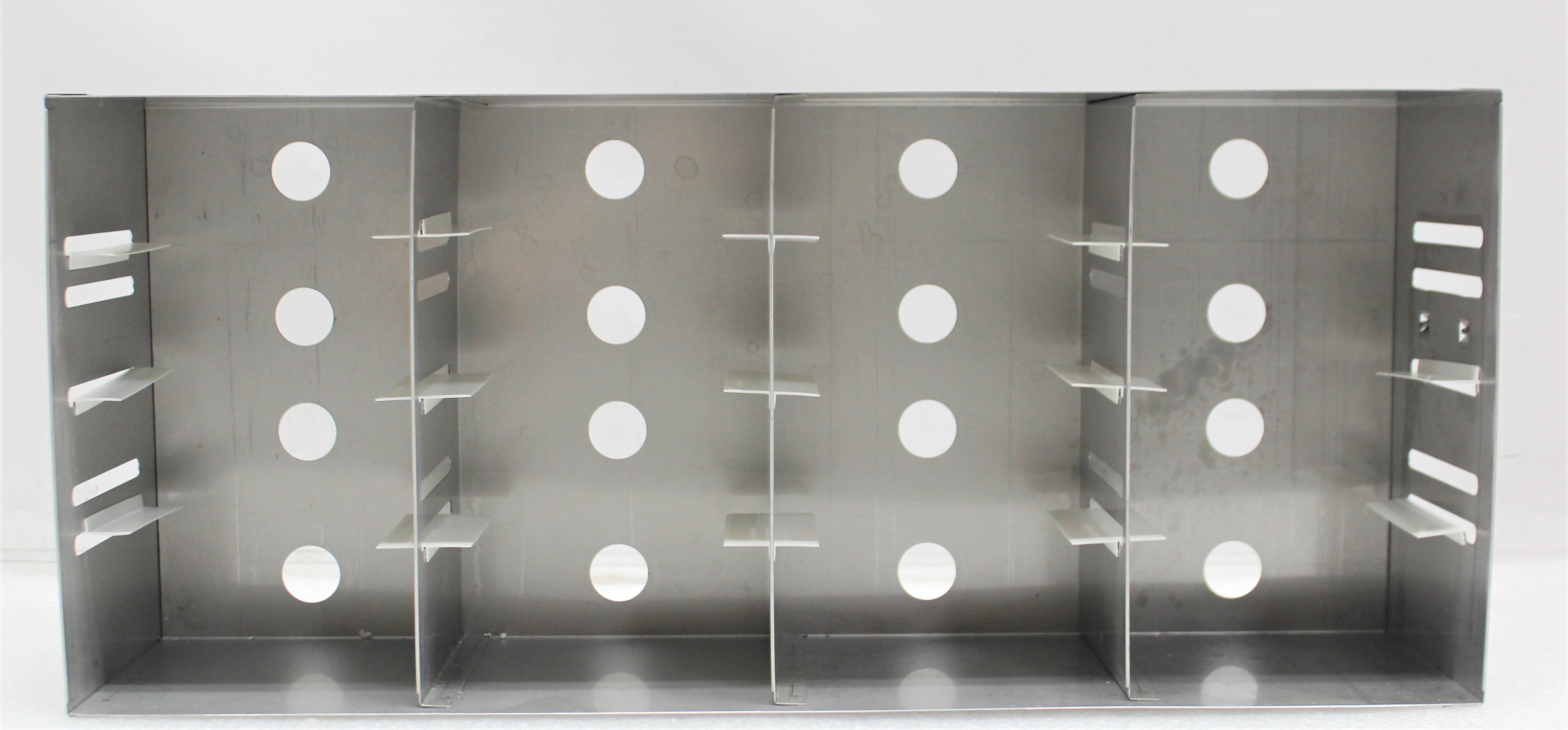 Adjustable Freezer Racks - Cryo Racks, Stainless Steel, 3" Box, 12 Shelves, Used - 2042980787