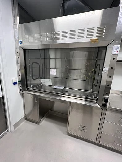 Hanson 6' Fume Hood, Stainless Steel