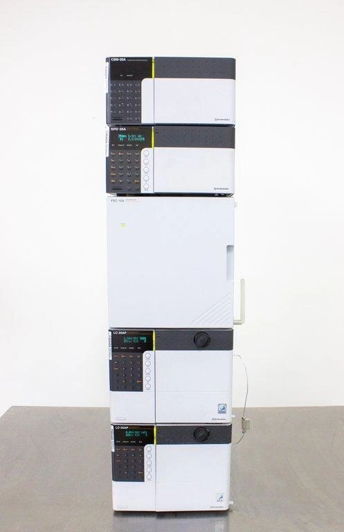 Shimadzu Prominence Preparative HPLC with SPD-20A UV-VIS Detector & Fraction Collector - 3374853