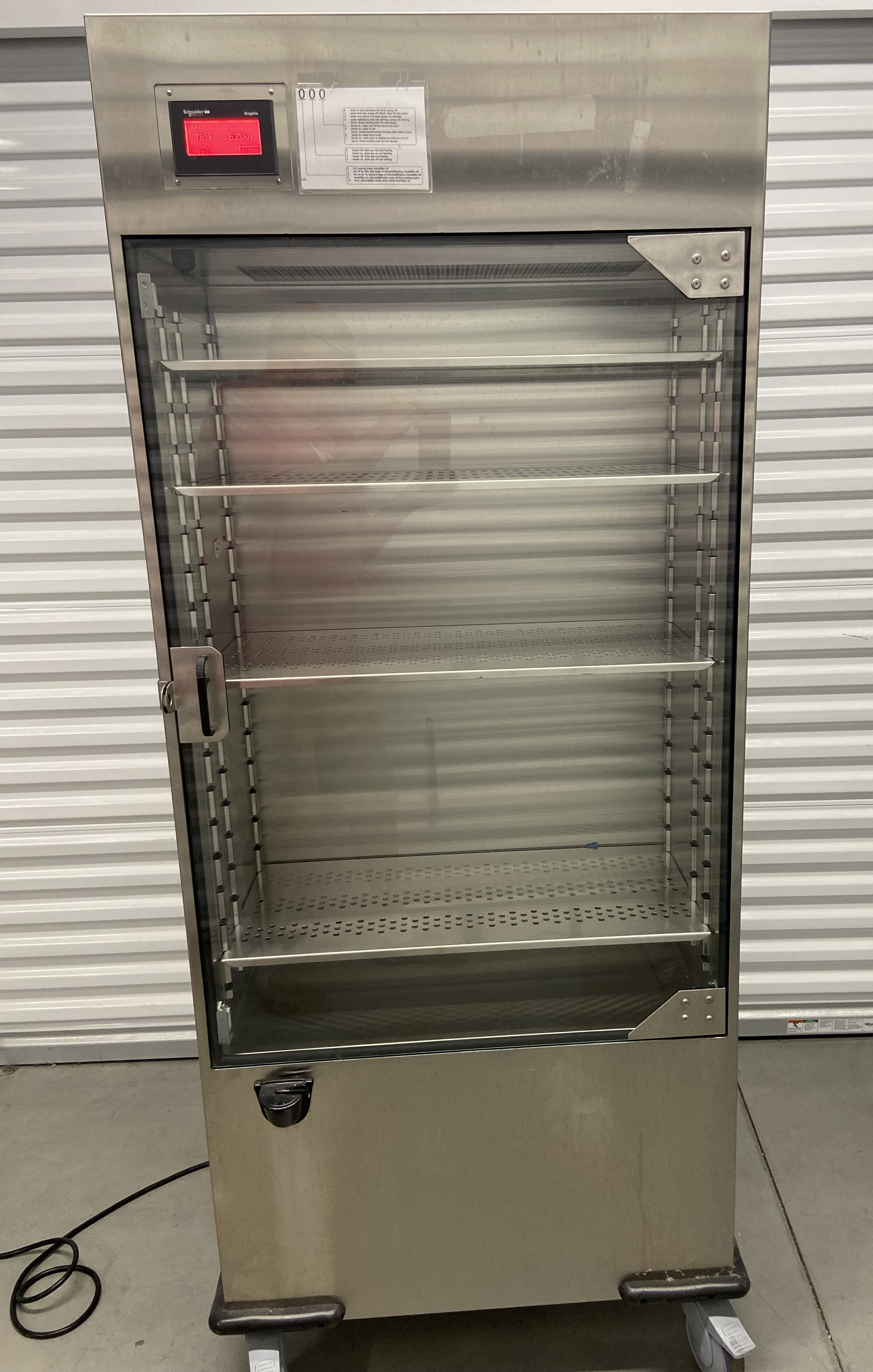 SBB INC SSC 4300 Post Sterile Stainless Steel Storage Cabinet 