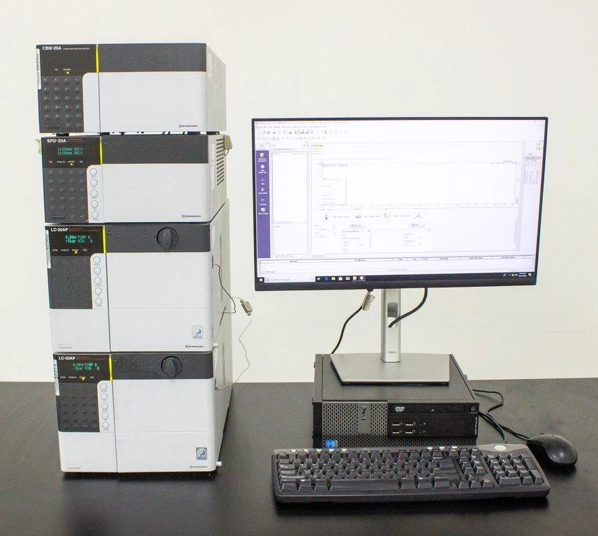 Shimadzu Prominence Preparative HPLC System with SPD-20A UV-VIS Detector - 3374854