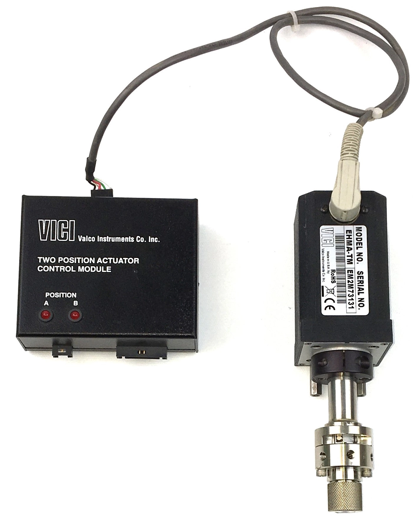 VICI Valco EHMA-TM Two-Position Microelectric Valve Actuator with EHCA-CE Control Module