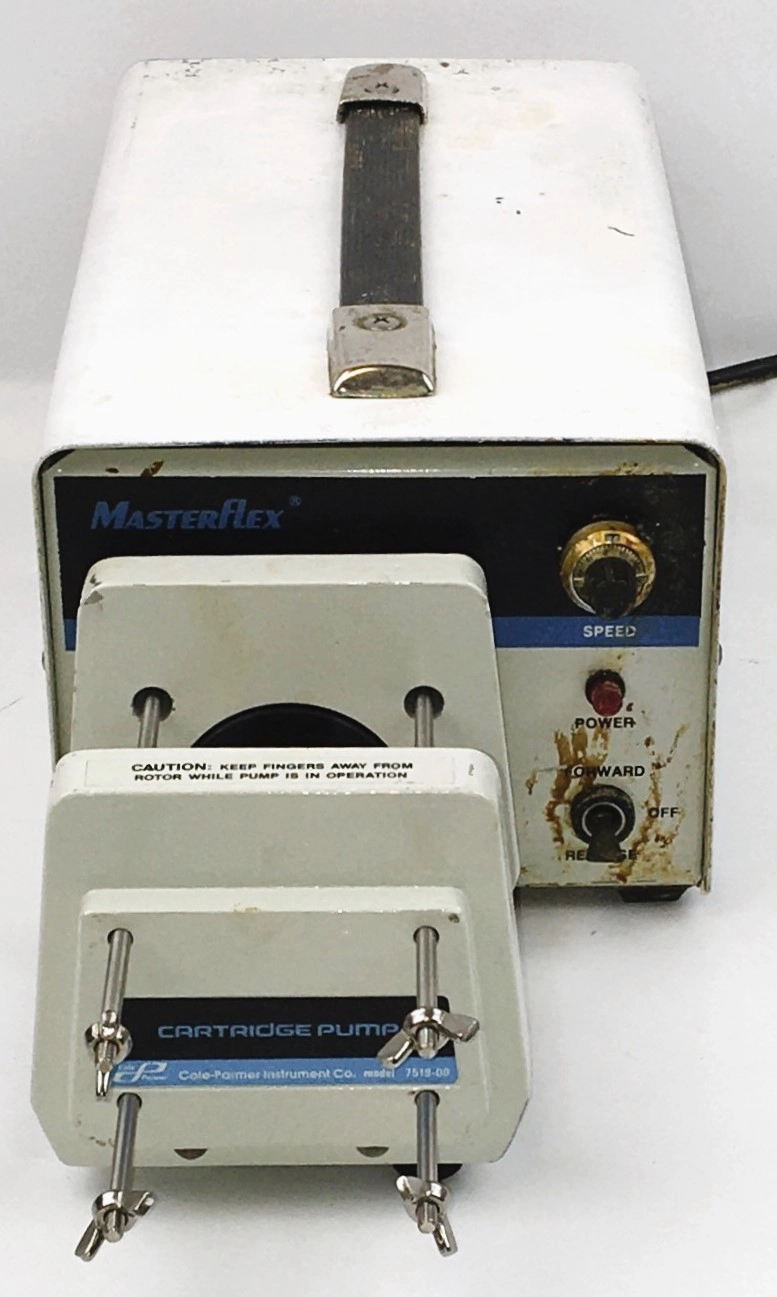 Cole-Parmer Masterflex 7520-35 Peristaltic Pump with 7519-00 Cartridge Pump Head