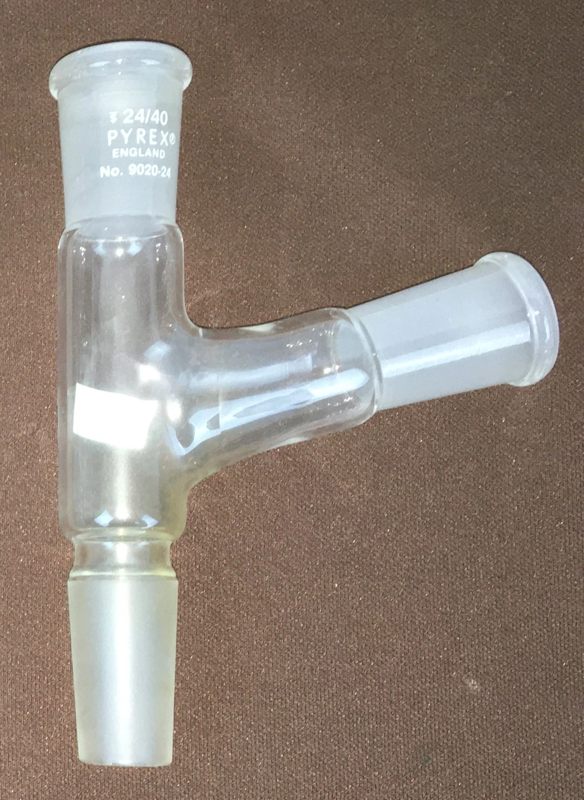 Corning PYREX 9020-24 3-Way 120&deg; Connecting Adapter