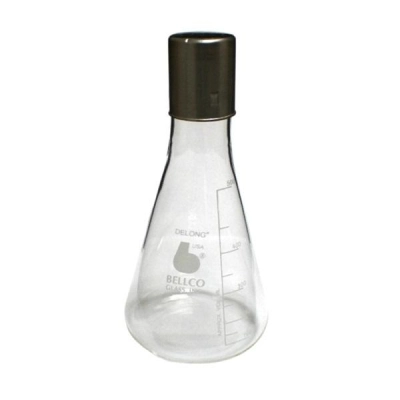 Bellco DeLong Flask Complete, 250mL, 12/Case 2510-00250