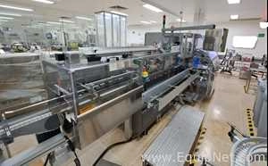 Marchesini MA 320 Horizontal Folding Box Cartoner for Bottles with Peripheral Equipment