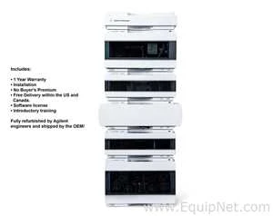 Certified Pre-Owned Agilent Technologies 1290 Infinity I Binary DAD UHPLC Stack