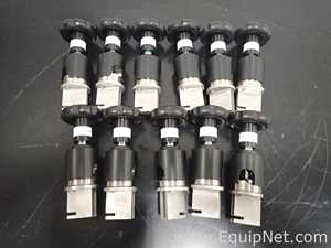 Lot of 11 PBM Manual Pinch Valves