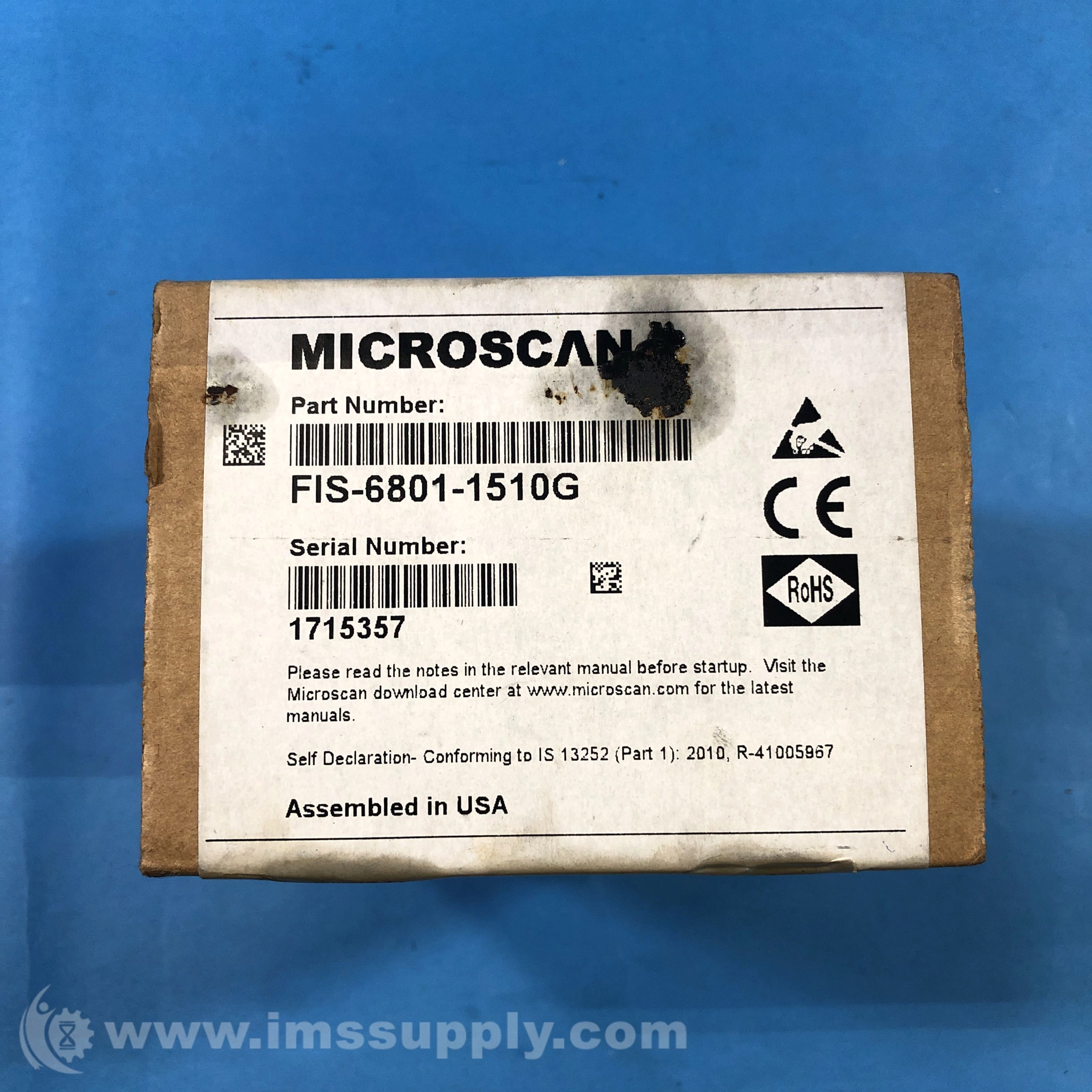 Lot 56 Listing# 1020752 Lot of Microscan Barcode Scanners