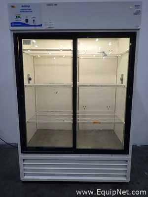 Lot 297 Listing# 1020444 Fisher Scientific Isotemp Double Glass Door Laboratory Refrigerator