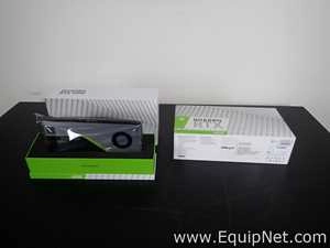 Lot 22 Listing# 998573 Lot of 2 Unused Nvidia Quadro RTX 4000 Graphics Cards