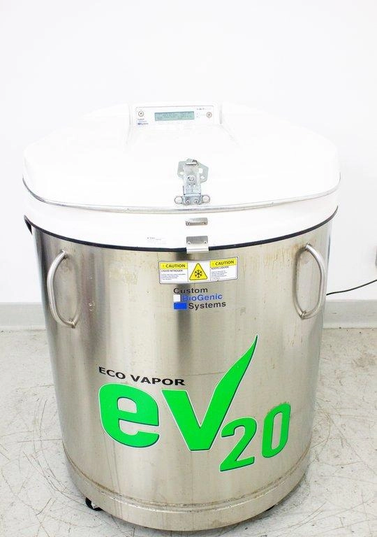 Custom Biogenic Systems Eco Vapor EV20 Ultra Low Freezer LN2 Liquid Nitrogen Cryogenic Storage - 3374856