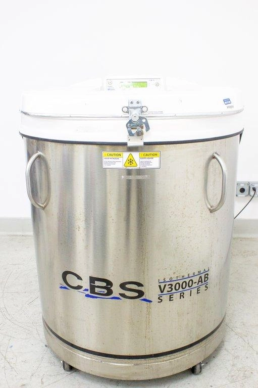 Custom Biogenic Systems V-3000AB Isothermal Liquid Nitrogen Freezer - 3374858