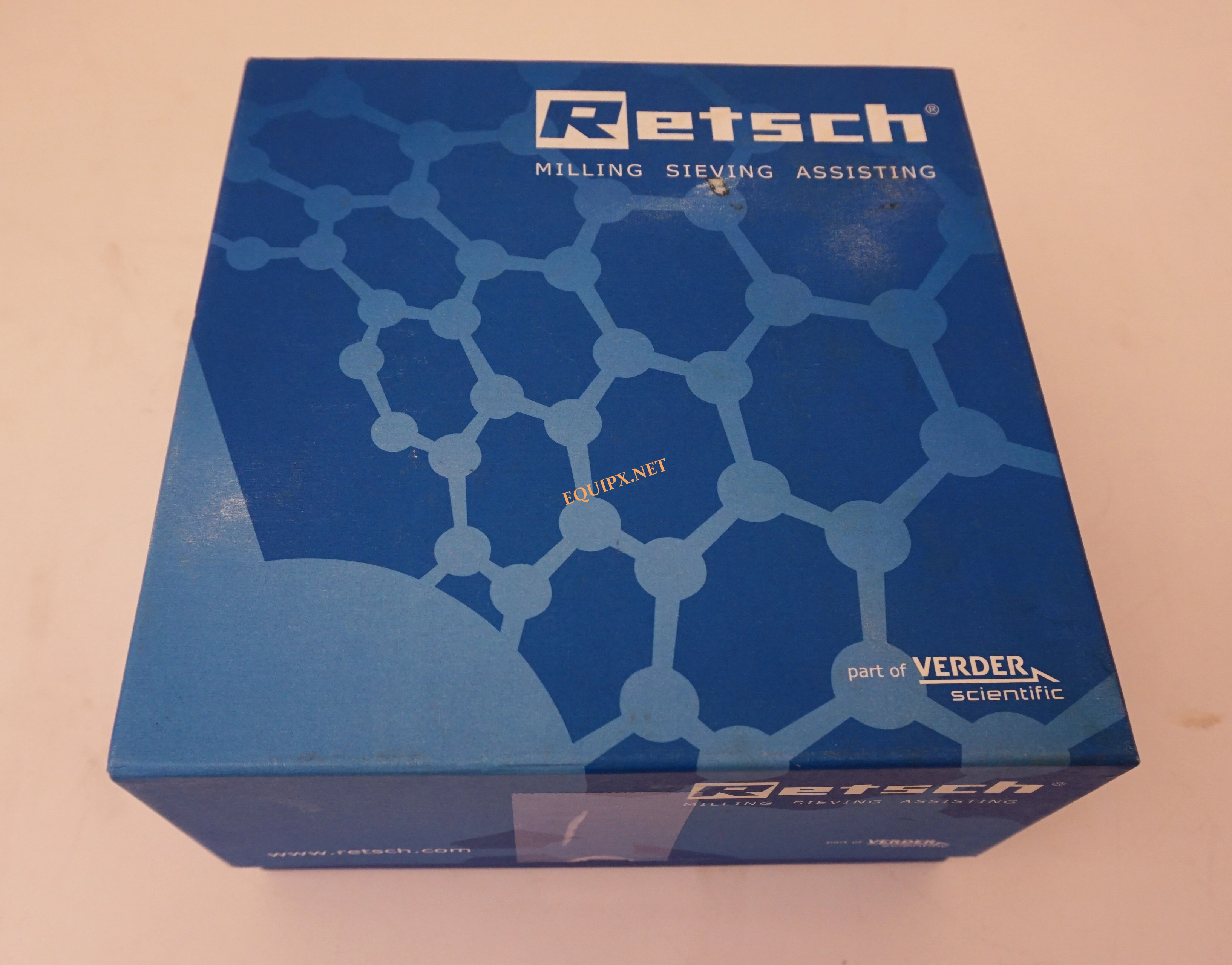 Retsch NEW 01.462.0223 Stainless Steel Grinding Jar for PM 100 / PM 200 / PM 400 Planetary Ball Mill, 250mL Capacity (5016)