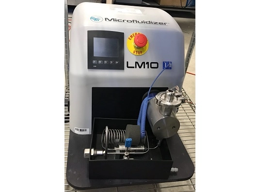 Microfluidics LM10 Microfluidizer Processor Homogenizer