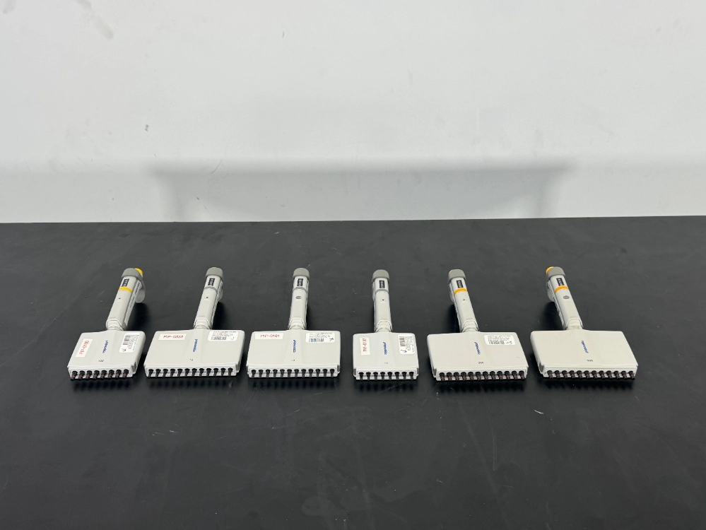 Eppendorf Research Plus Multichannel Pipettes - Quantity 6