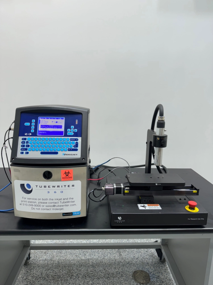 California Advanced TubeWriter 360 Automated Labeling System