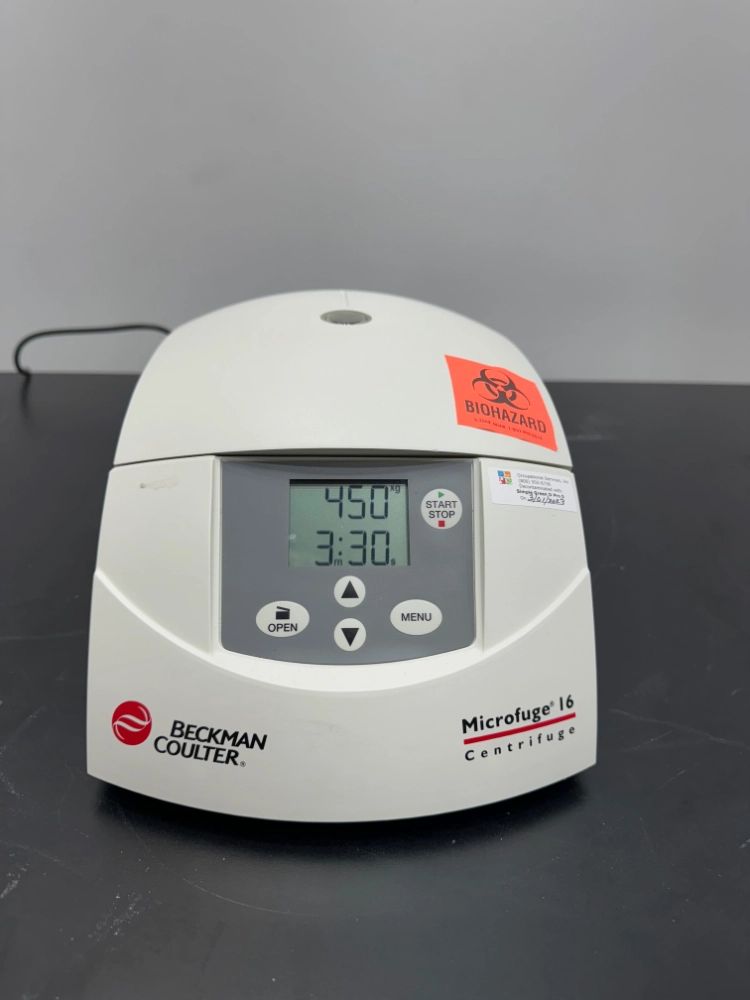 Beckman Coulter Microfuge 16 Centrifuge