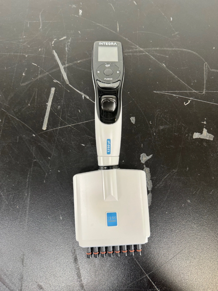 Integra 1250ul Electronic Multichannel Pipette