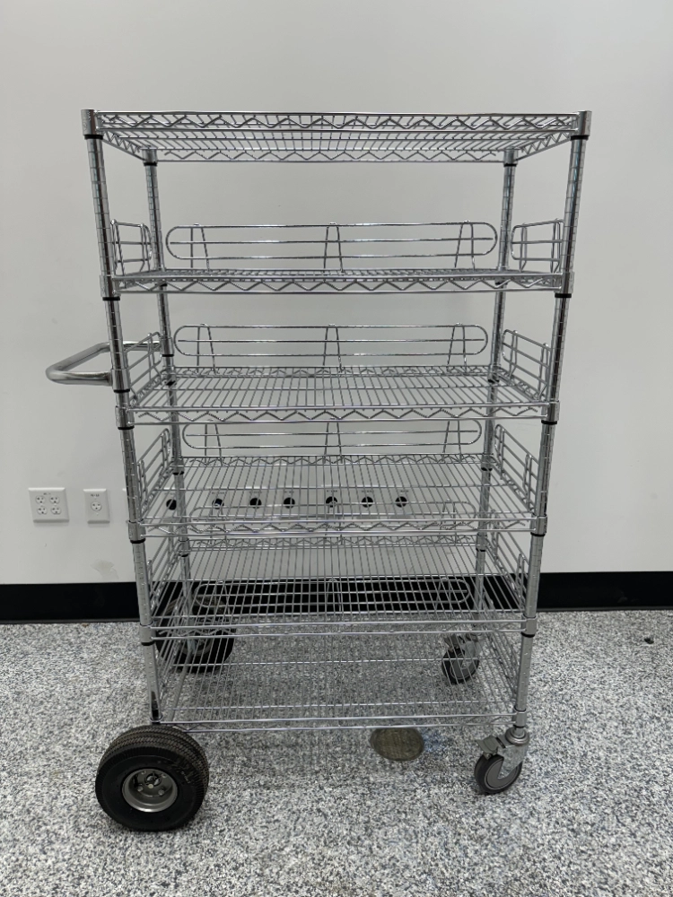 Uline 3' Portable Wire Shelving Unit