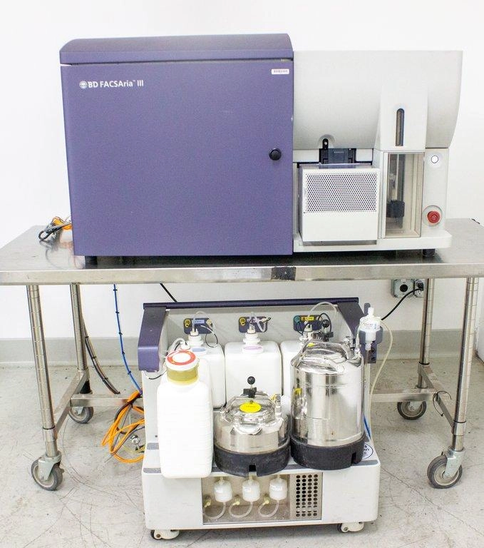 BD Biosciences FACSAria III Cell Sorter with Fluidics Cart - 3374849