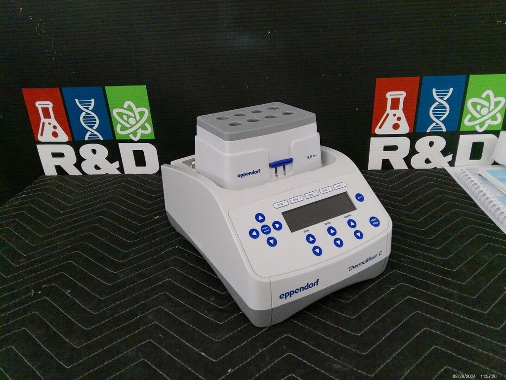 Eppendorf 5382 ThermoMixer C w/ 5.0ml Thermo Block 120v FULLY TESTED