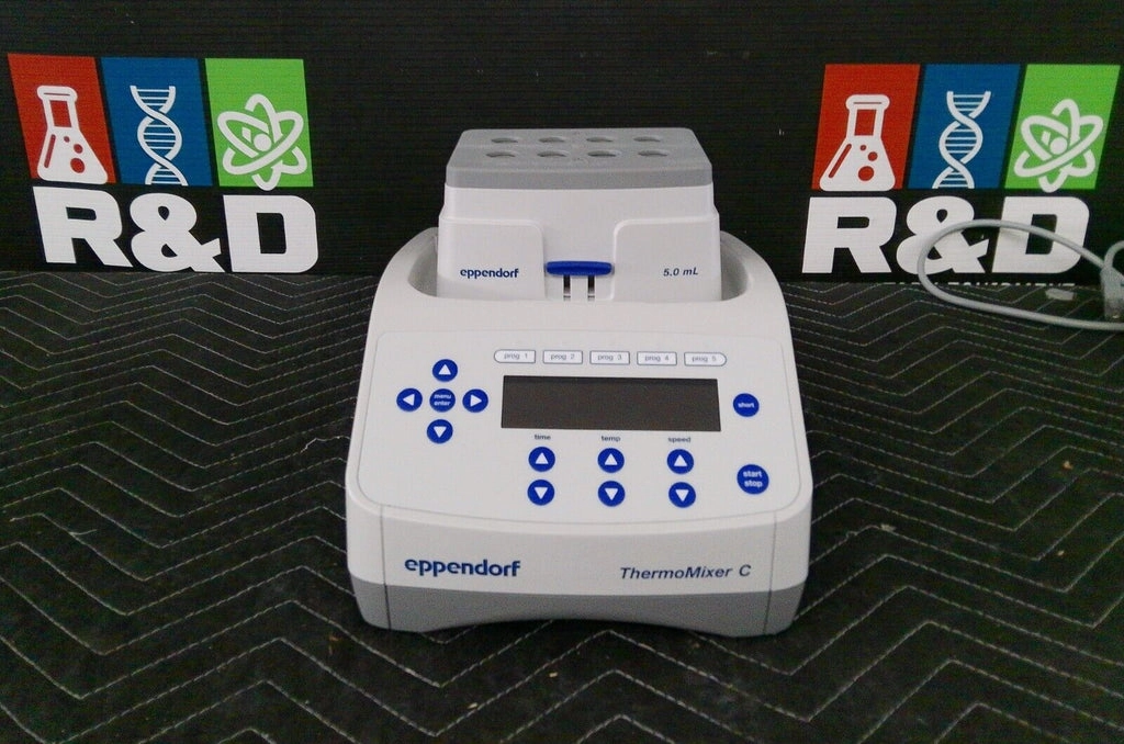 Eppendorf 5382 ThermoMixer C w/ 5.0ml Thermo Block 120v FULLY TESTED