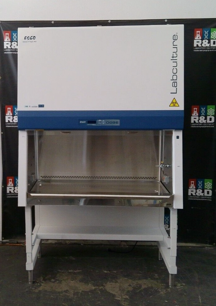 Esco 4ft LA2-4A2-E-PORT-AF A2 (2020) Biosafety Cabinet w/Stand &amp; UV FULLY TESTED