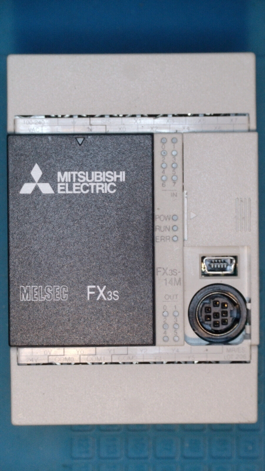 MITSUBISHI FX3S-14MR/ES 100-240VAC NSNP Programmab