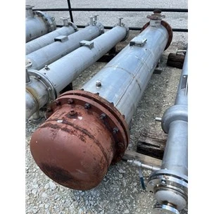 Used 320 Sq Ft Stainless Steel Shell &amp; Tube Heat Exchanger - Perry Products For Sale