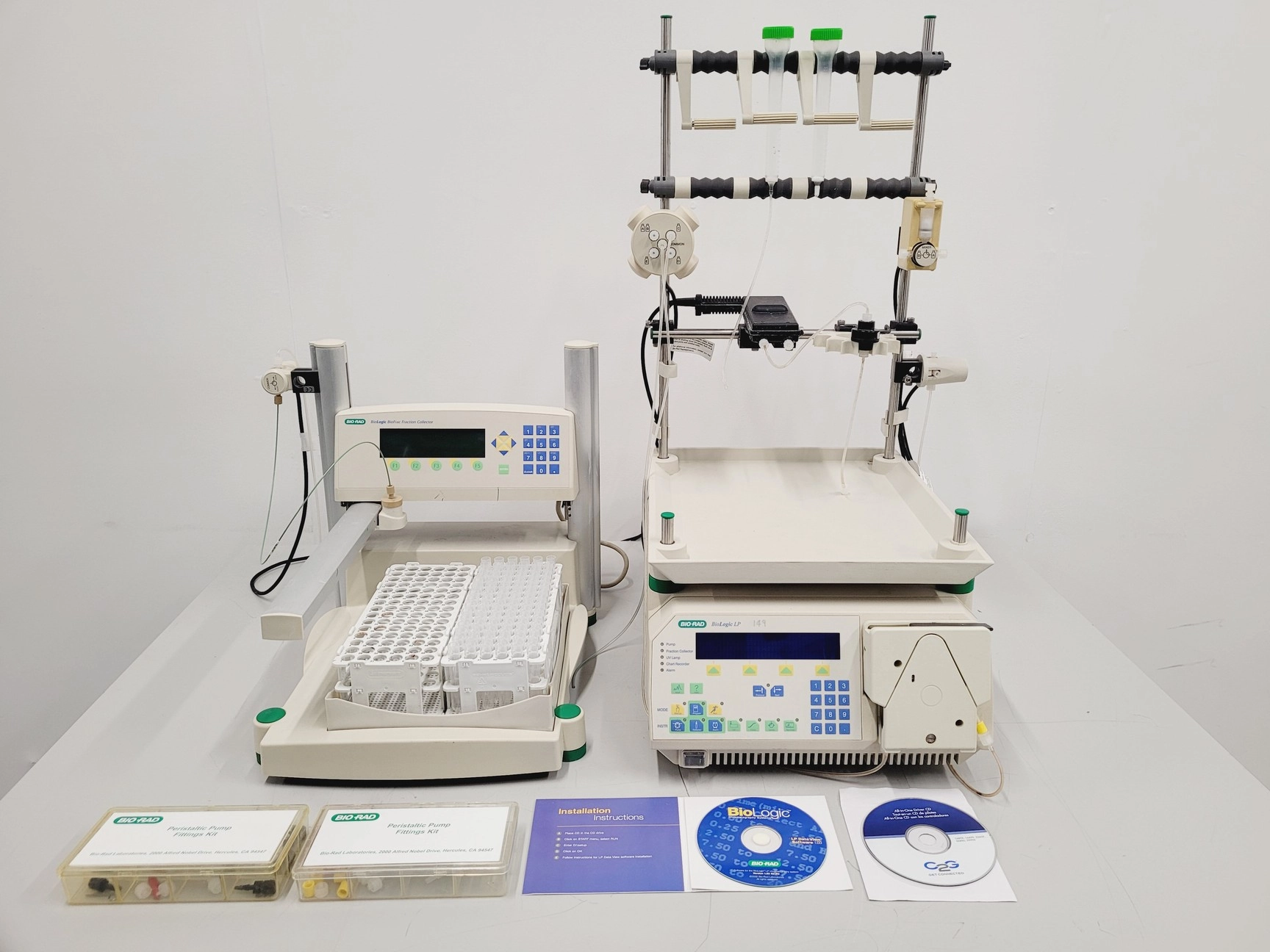 Bio-Rad Biologic LP and BioFrac Fraction Collector Liquid Chromatography Lab