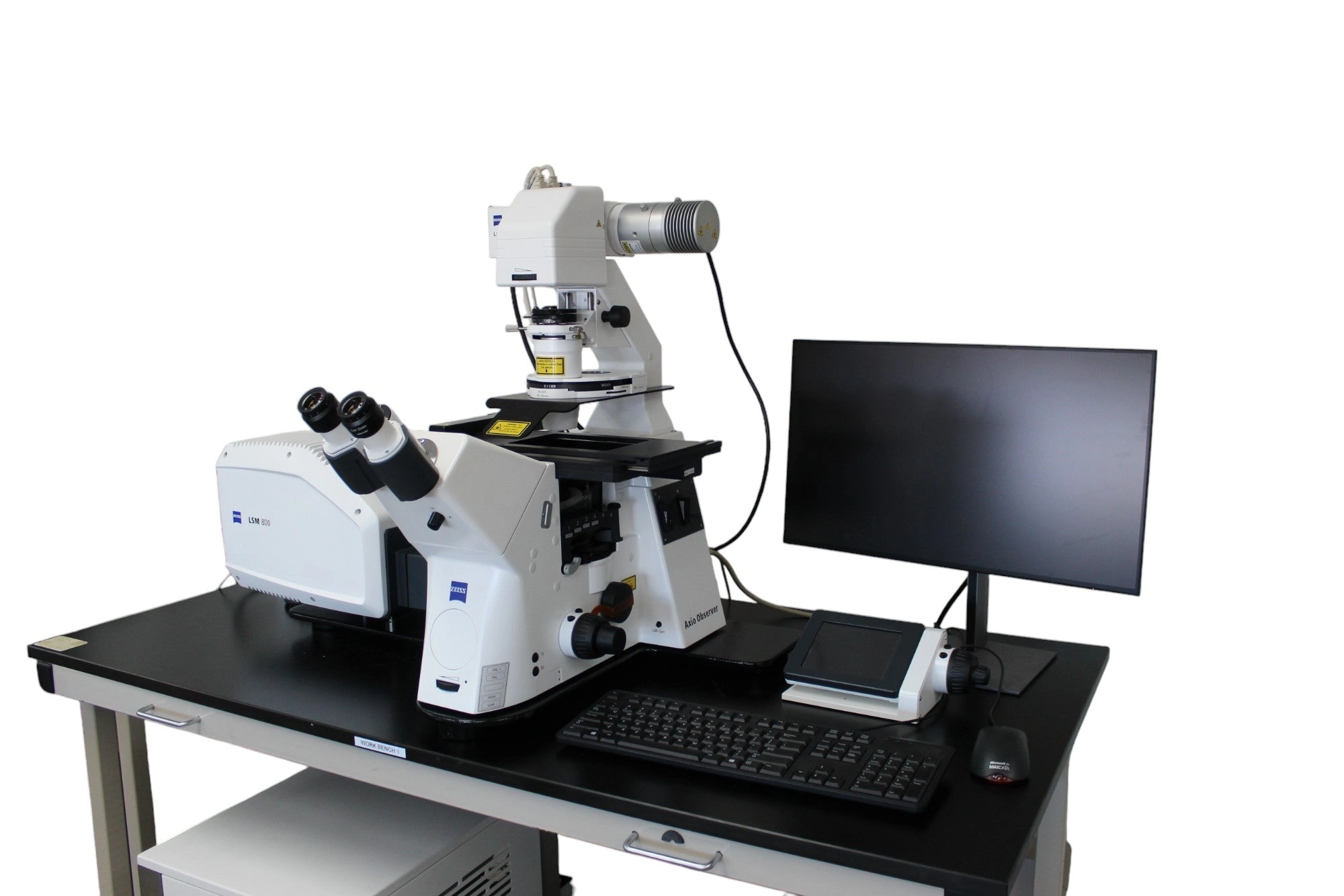 [Collection] LSM 800 Confocal w/ Axio Observer 7 Inverted Phase Contrast Motorized Fluorescence Trinocular w/ Definite Focus  Microscope