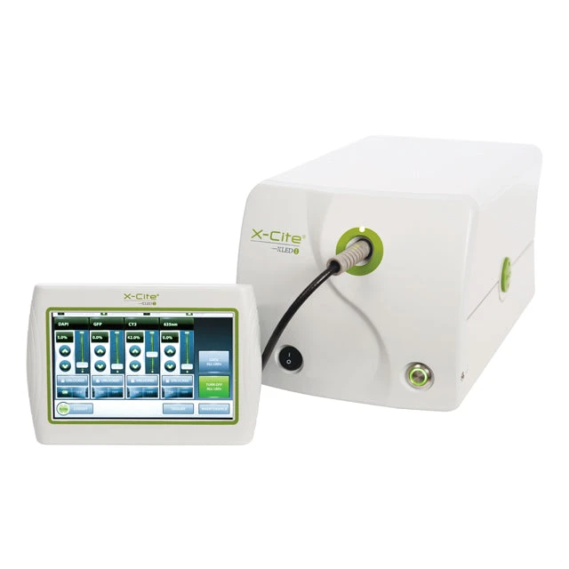 Excelitas X-Cite XLED1 LED Fluorescence Illuminator Microscope Illuminator.
