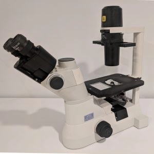 Nikon<br /> Eclipse TS100 Inverted Phase Contrast LED Tissue Culture Trinocular  Microscope