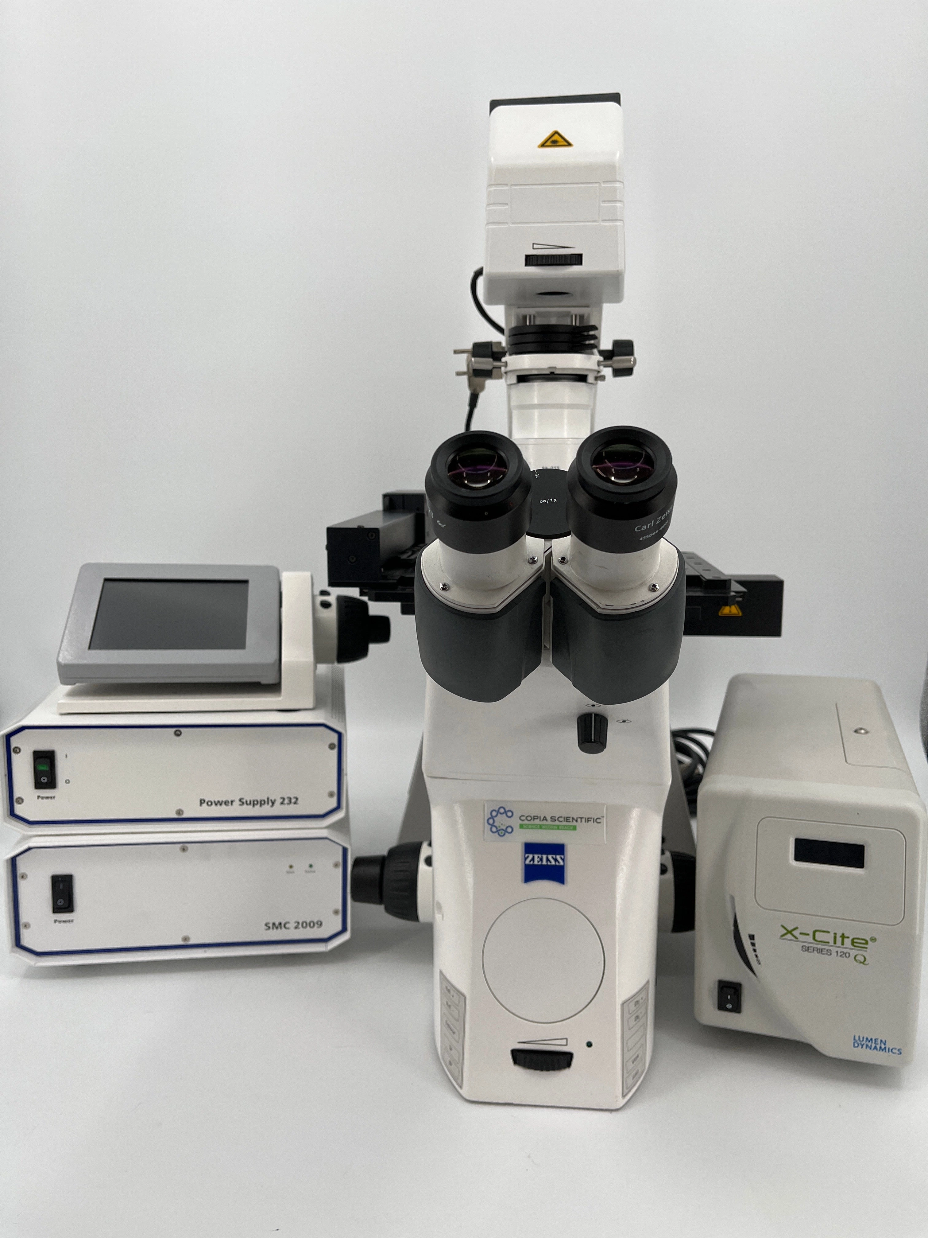 Zeiss Axio Observer Z1 Inverted Phase Contrast Motorized Fluorescence Trinocular  Microscope