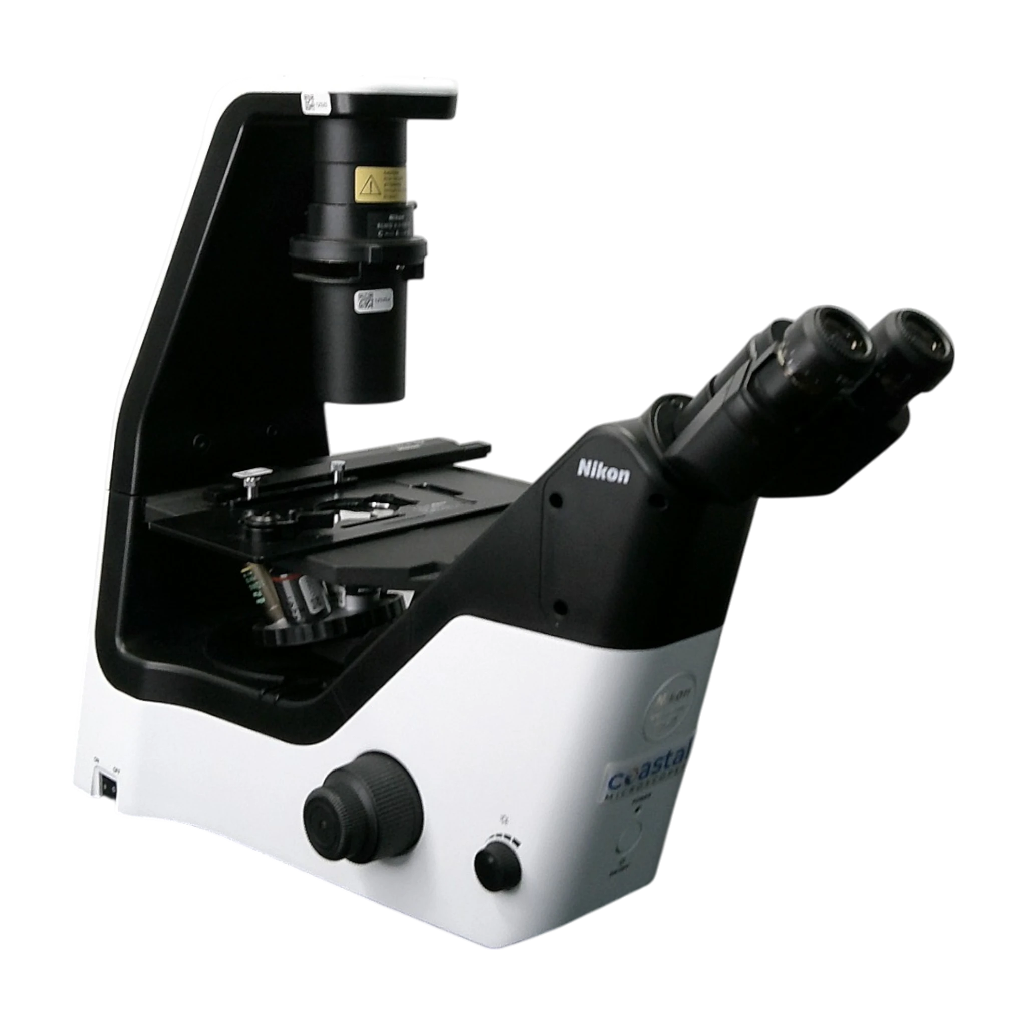 Nikon<br /> Eclipse TS2 Inverted Phase Contrast Tissue Culture Trinocular Microscope.