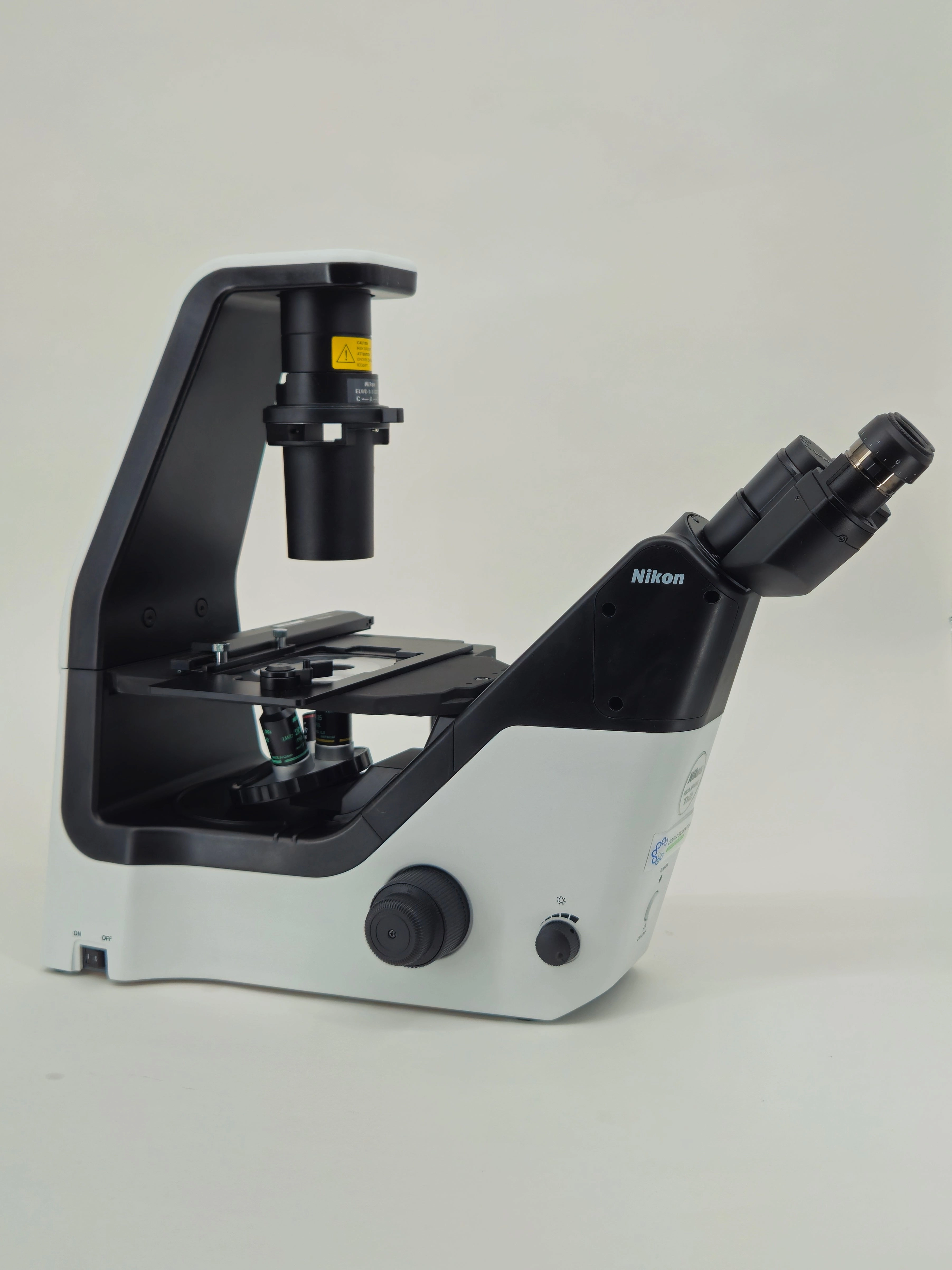 Nikon<br /> Eclipse TS2 Inverted Phase Contrast Tissue Culture Trinocular  Microscope