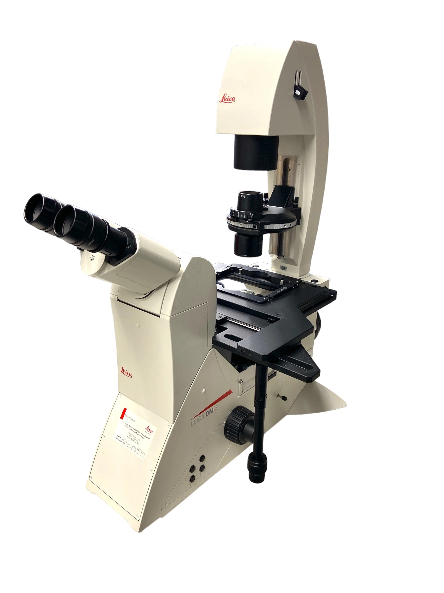 Leica DMI8 Inverted Phase Contrast Fluorescence Trinocular Microscope