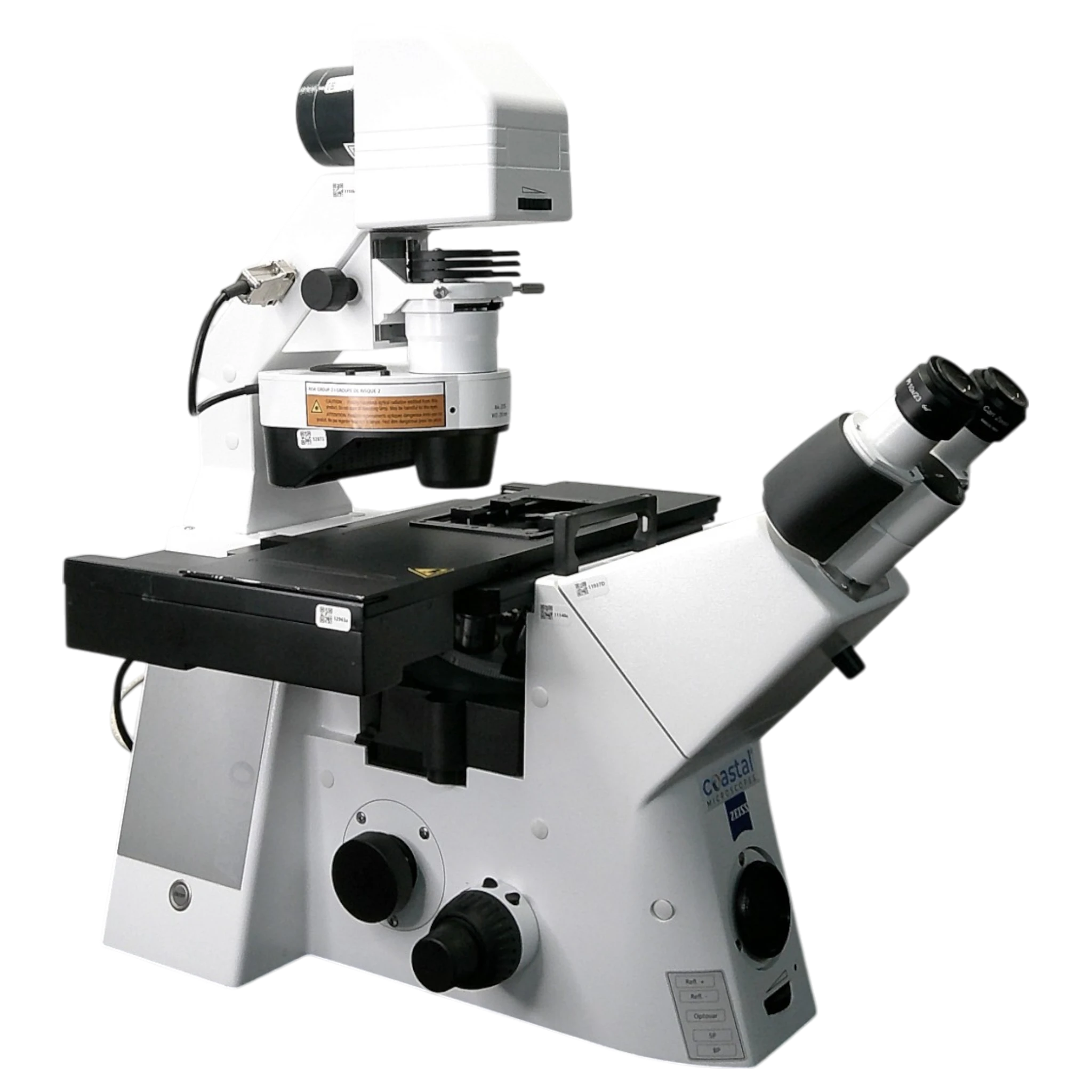 Zeiss Axio Observer Z1 Inverted Phase Contrast Motorized Fluorescence Trinocular Microscope.