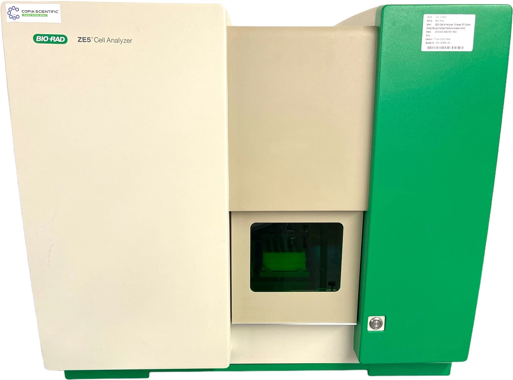 Bio-Rad ZE5 Cell Analyzer, 5 laser 27 Color (Red/Blue/Violet/Yellow-Green/UV) 355/405/488/561/640 Flow Cytometer